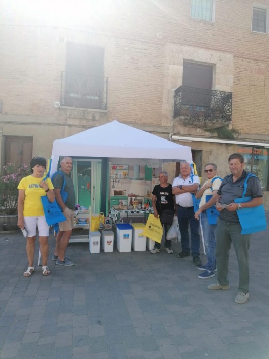 foto La campaña de reciclaje pasa por Boadilla, Barruelo y Astudillo